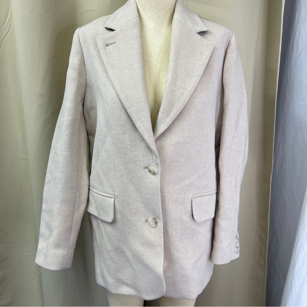 & Other Stories Oversized Wool Blend Blazer Size 4 NWT - Picture 2 of 15